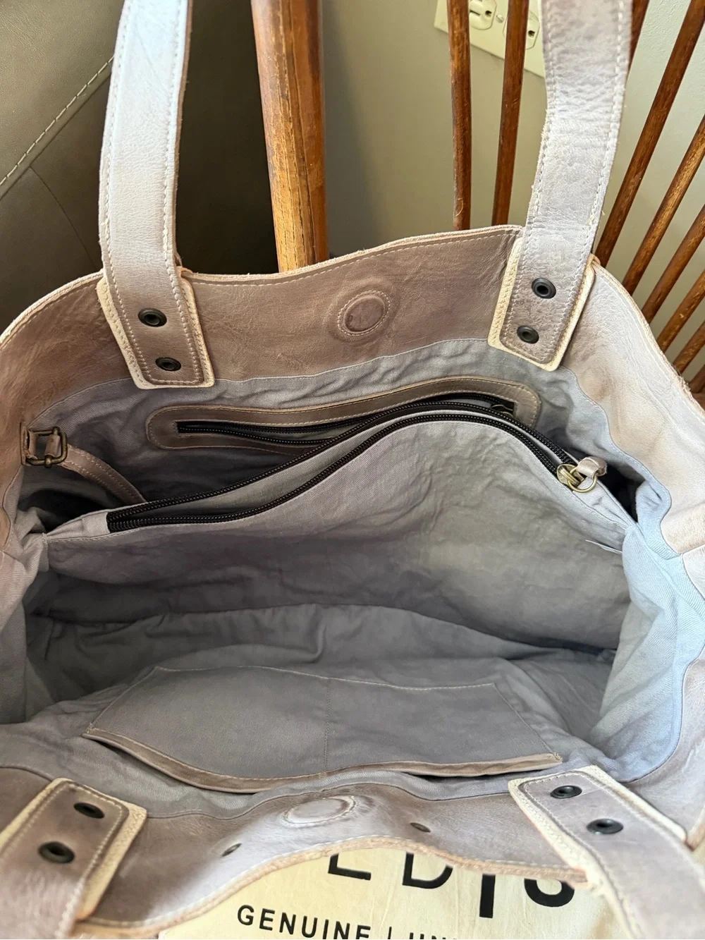Bed Stu Taupe-Brown Distressed Leather Tote. Rockaway   Beautiful purse!!